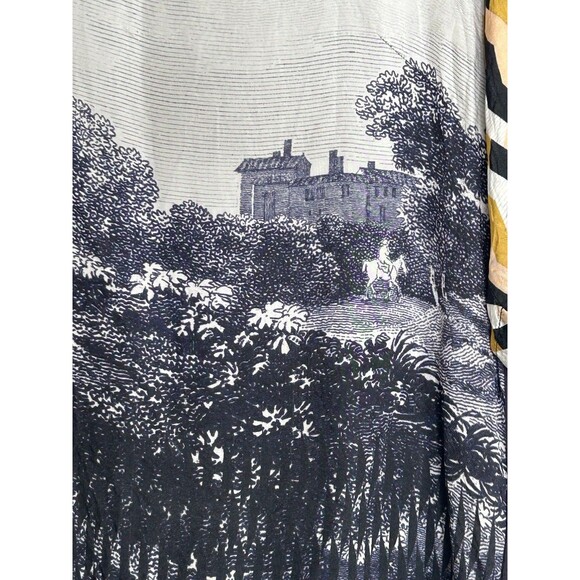 Dries Van Noten Hardison T-Shirt Yellow XS Short Sleeve Landscape motif Geometri - Picture 4 of 5